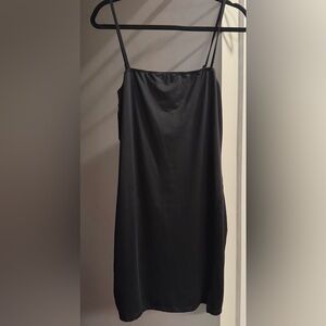 Elegant Black Slip Dress